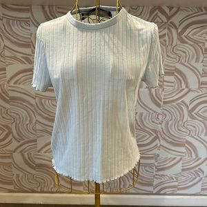 Code X Mode Light Blue Tight Fitting Shirt